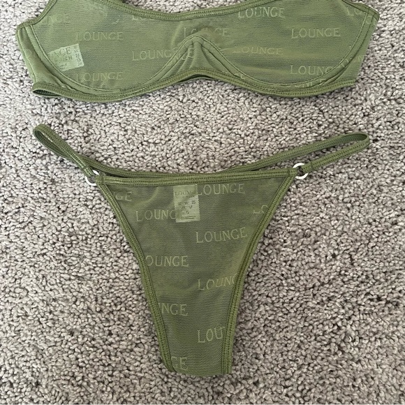 Lounge Underwear Bold Mesh Set - Picture 5 of 6